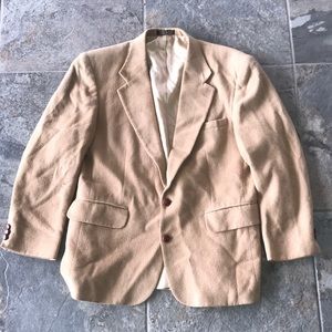 Tailor’s Row 100% Camel Hair Blazer 42R